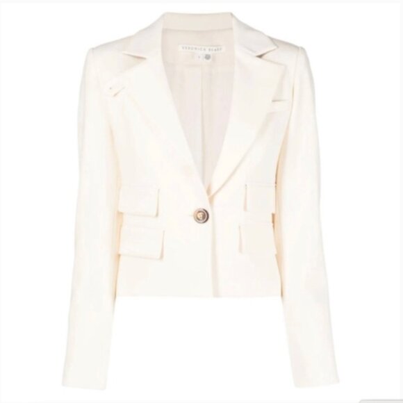 NWT Boon Cropped Jacket in Ecru